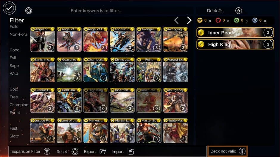 Epic Card Game screenshot