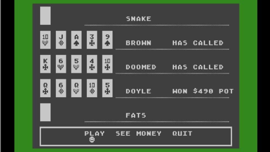 Five Card Stud Poker screenshot