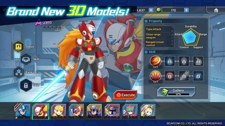 Mega Man X Dive screenshot