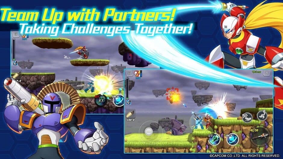 Mega Man X Dive screenshot