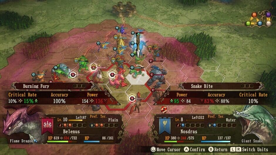 Brigandine: The Legend of Runersia screenshot