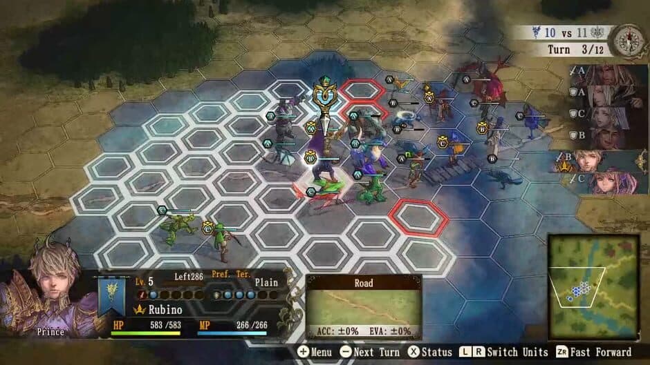 Brigandine: The Legend of Runersia screenshot