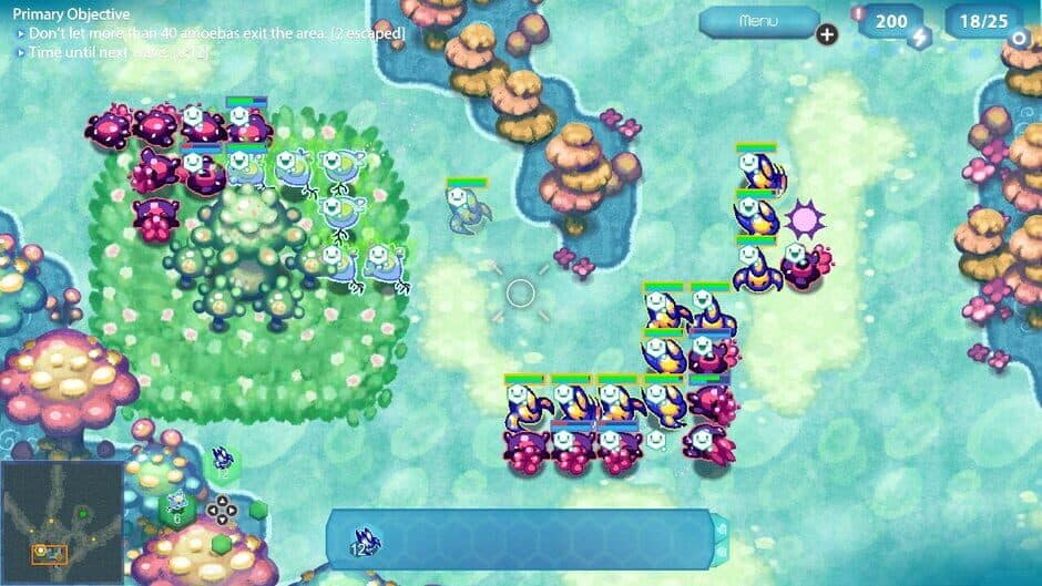 Amoeba Battle: Microscopic RTS Action screenshot