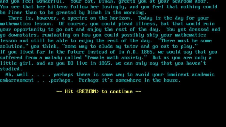 The Adventures of Alice who Went Through the Looking-Glass and Came Back Though Not Much Changed screenshot