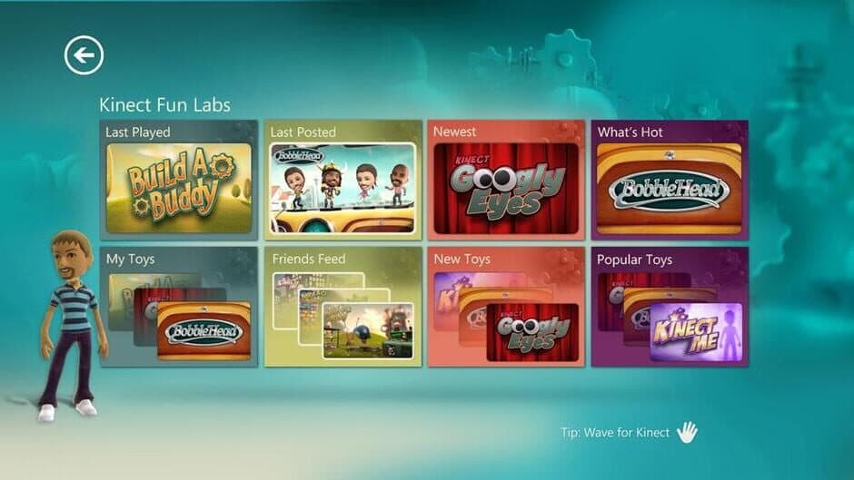 Kinect Fun Labs screenshot