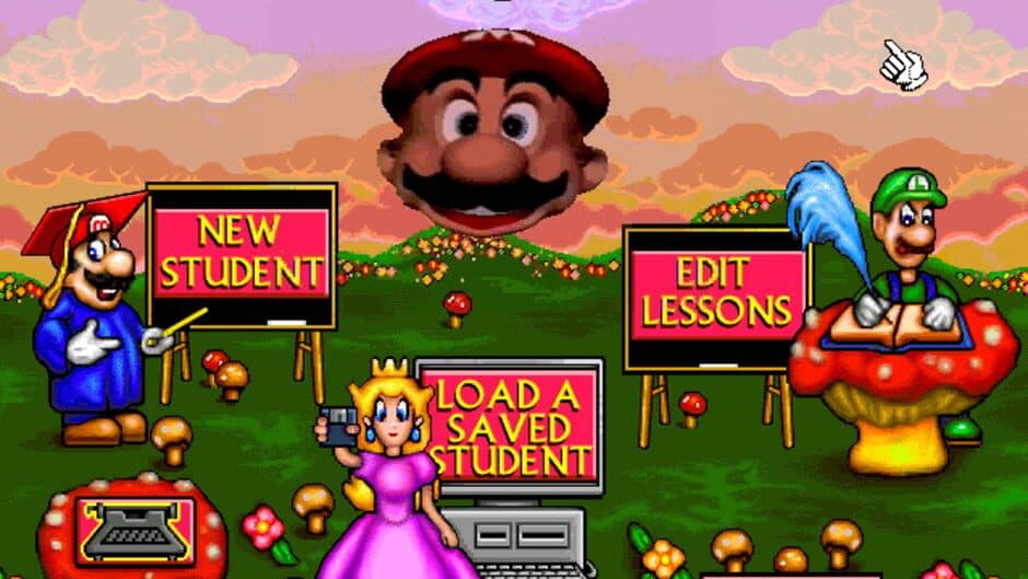 Mario Teaches Typing 2 screenshot
