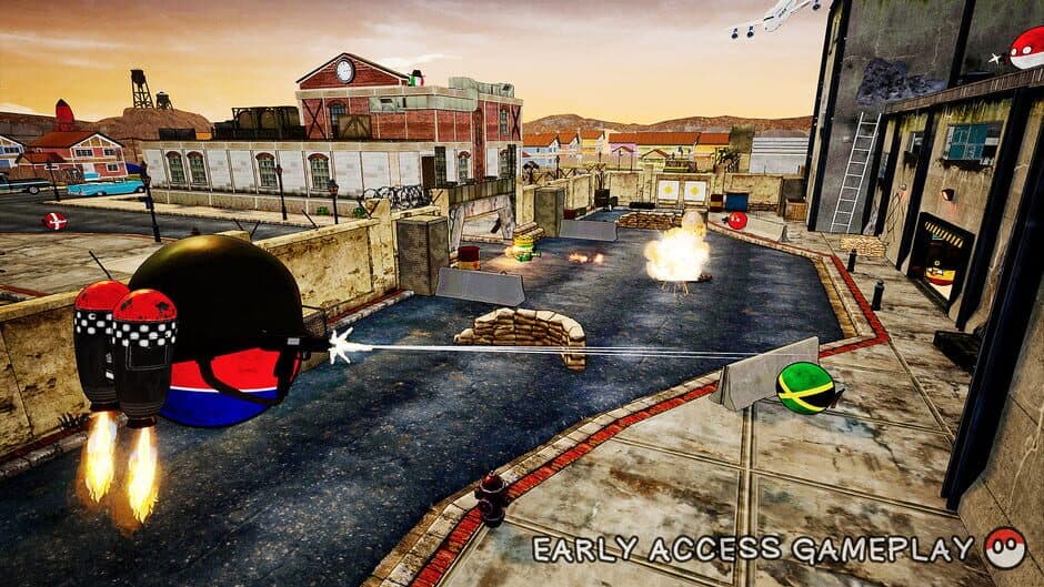 Countryballs: Modern Ballfare screenshot