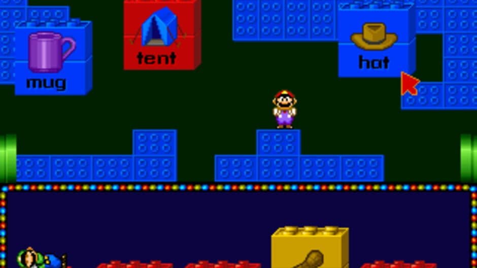 Mario's Early Years! Fun with Letters screenshot