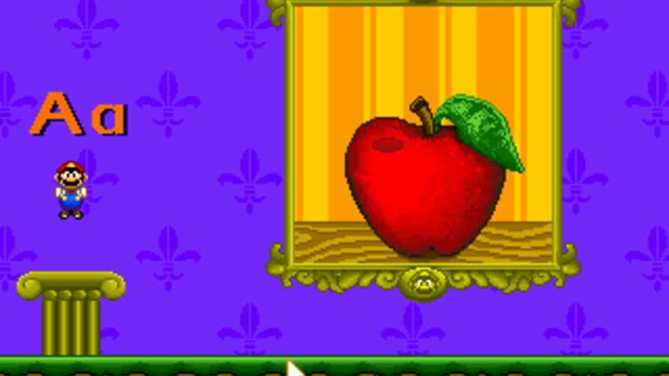 Mario's Early Years! Fun with Letters screenshot