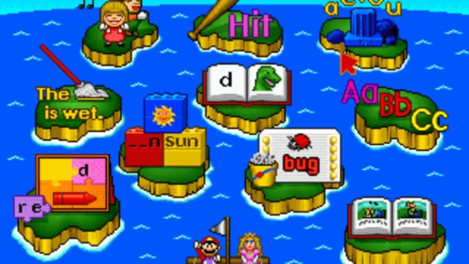 Mario's Early Years! Fun with Letters screenshot