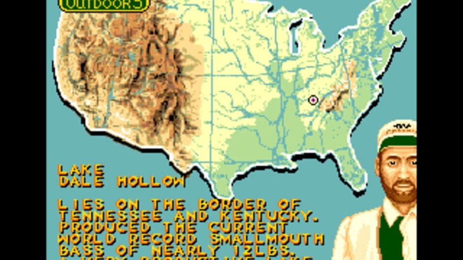 TNN Outdoors Bass Tournament '96 screenshot