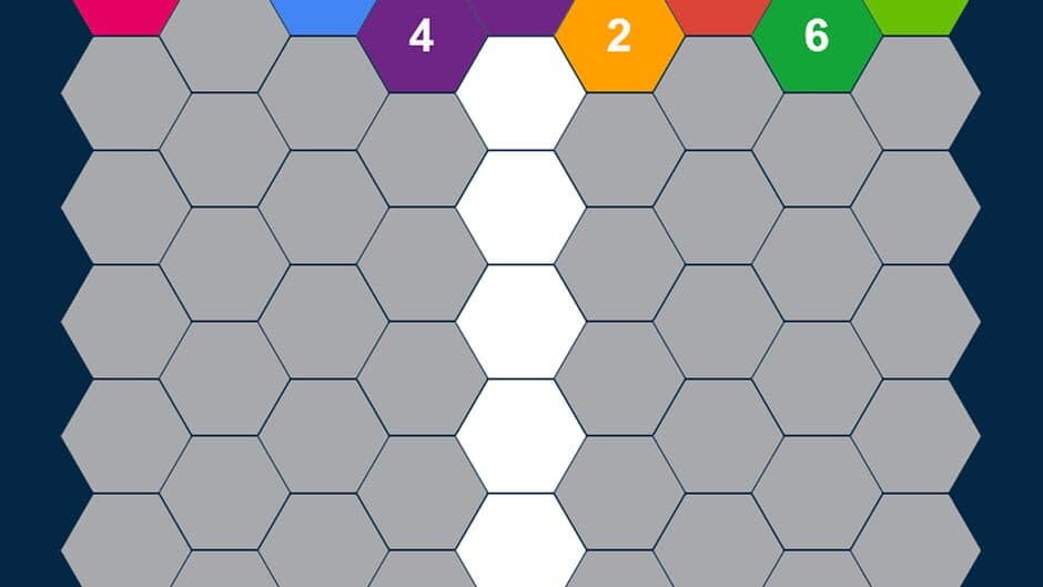 Hexa Attack Puzzle: Shoot n Merge Numbers screenshot