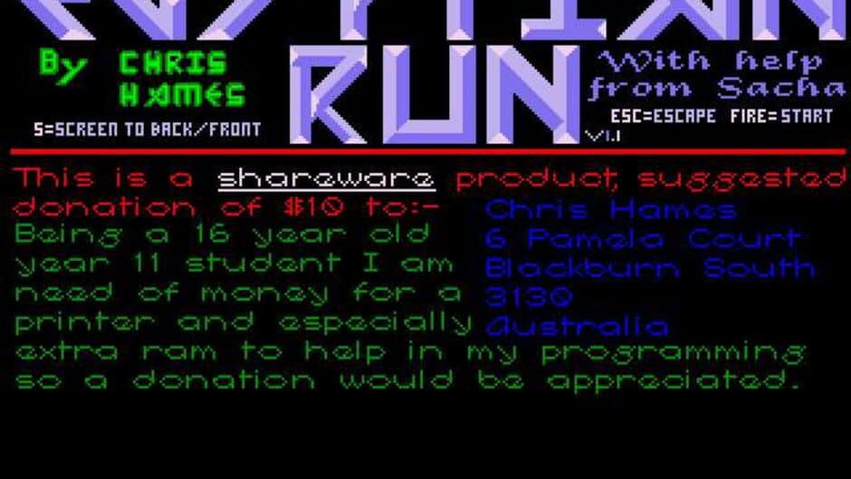 Egyptian Run screenshot