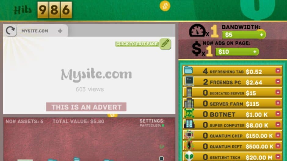 Idle Web Tycoon screenshot