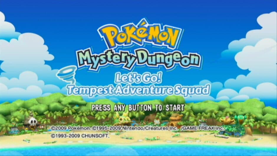 Pokémon Fushigi no Dungeon: Ikuzo! Arashi no Boukendan screenshot