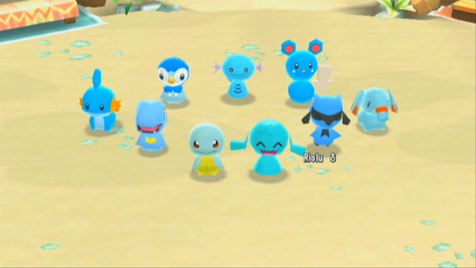 Pokémon Fushigi no Dungeon: Ikuzo! Arashi no Boukendan screenshot