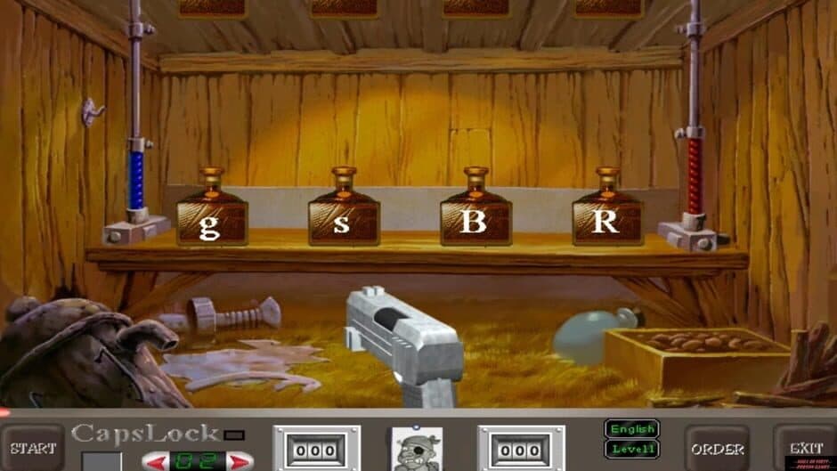 Typing Warrior screenshot