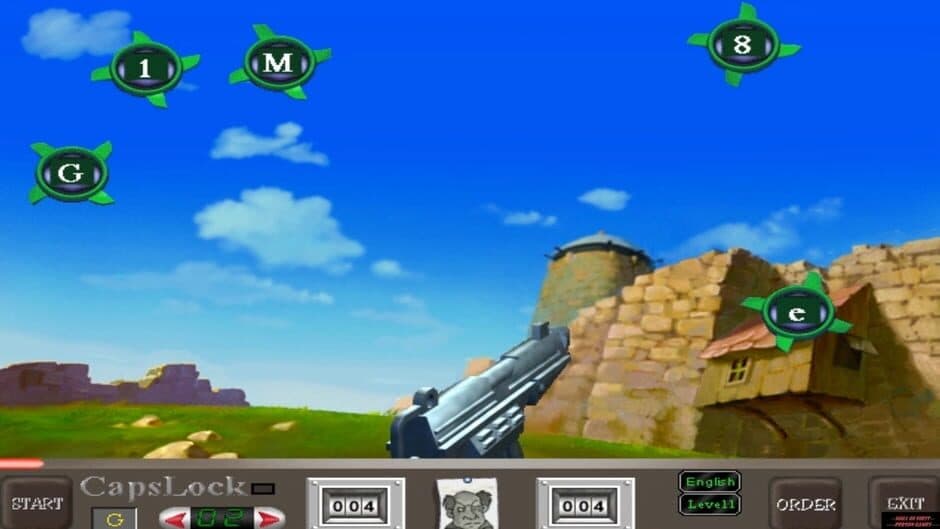 Typing Warrior screenshot