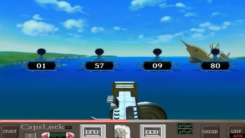 Typing Warrior screenshot