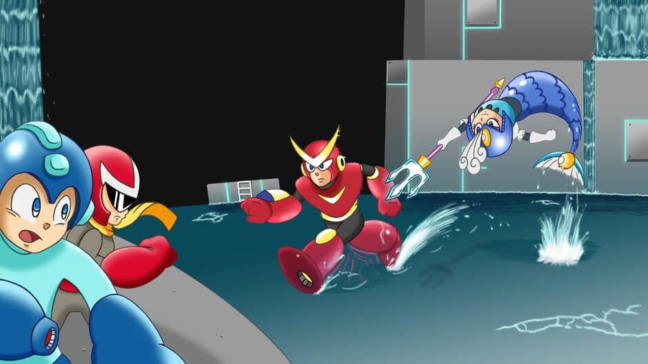 Mega Man 2.5D screenshot