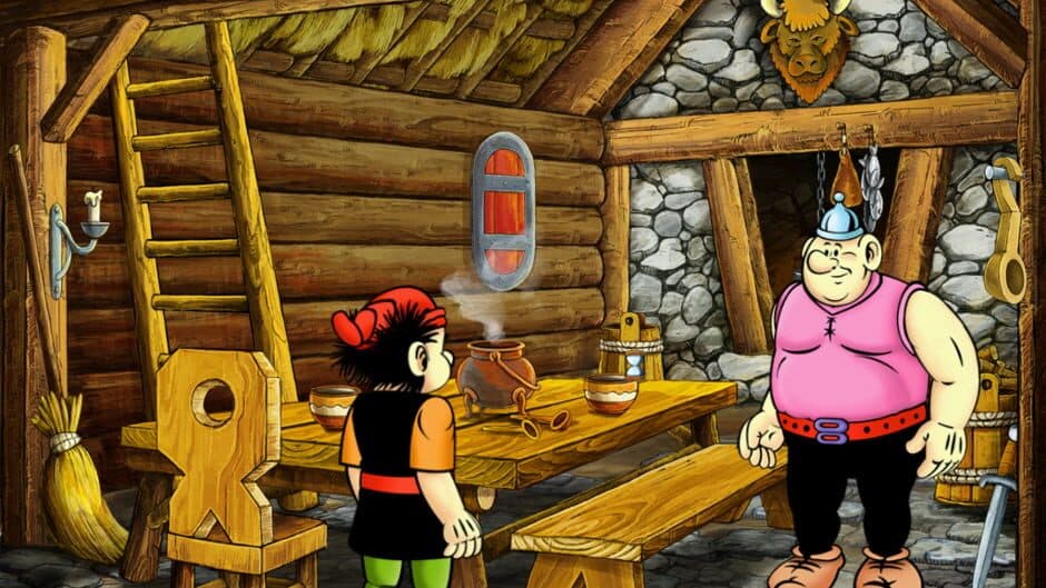 Kajko i Kokosz: Twierdza Czarnoksiężnika screenshot