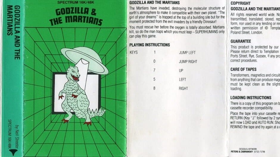 Godzilla and the Martians screenshot