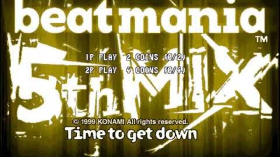 Beatmania 5thMix: Time to Get Down screenshot