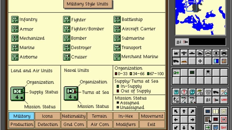 High Command: Europe 1939-'45 screenshot