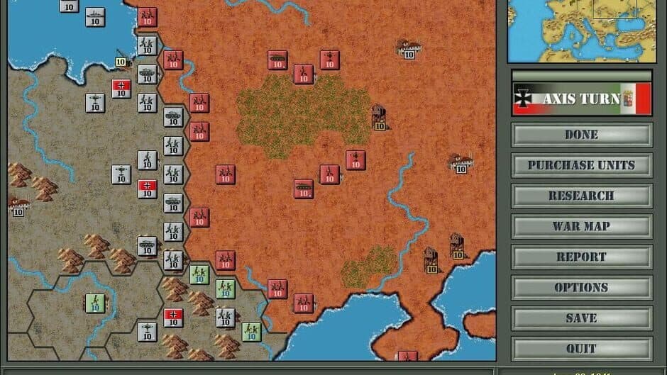 Strategic Command: European Theater screenshot