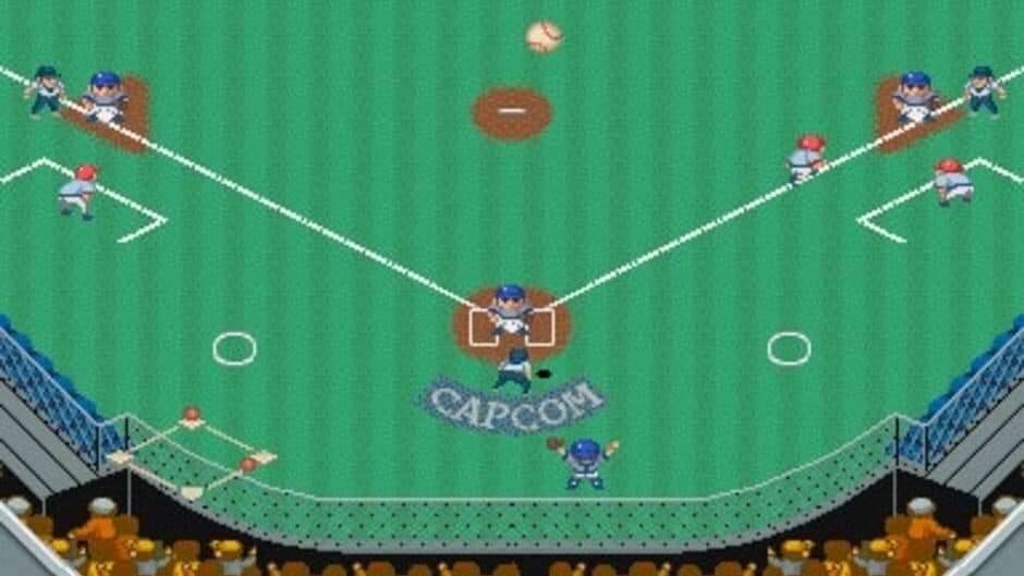 Capcom baseball screenshot