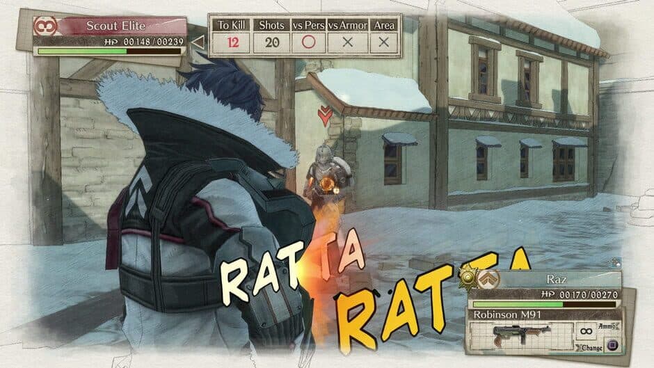 Valkyria Chronicles 4 screenshot