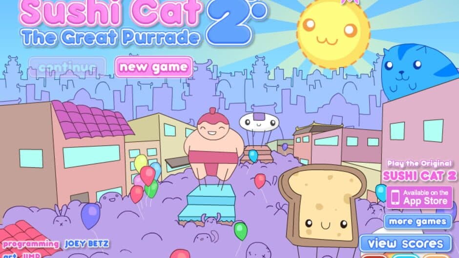 Sushi Cat 2: The Great Purrade screenshot