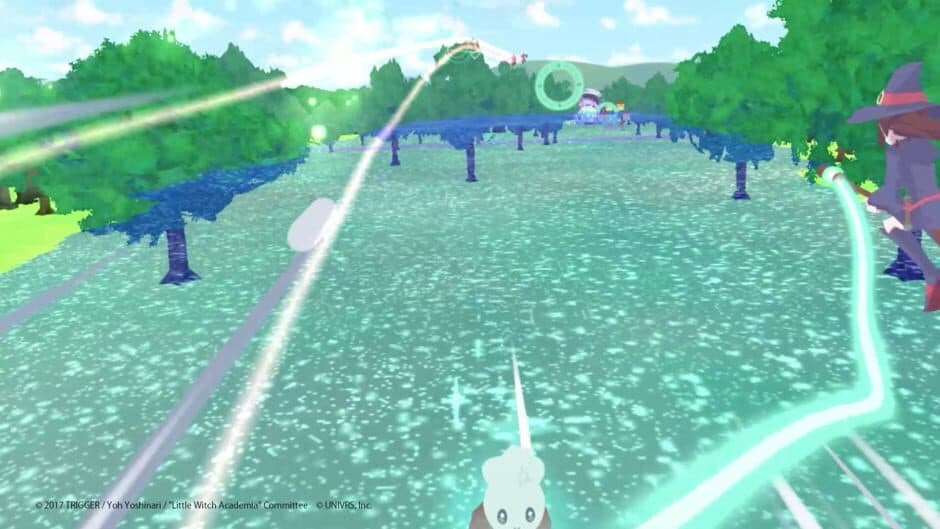 Little Witch Academia: VR Broom Racing screenshot