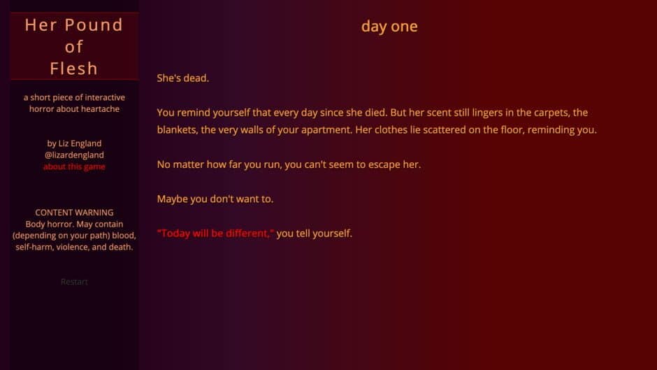 Her Pound of Flesh screenshot