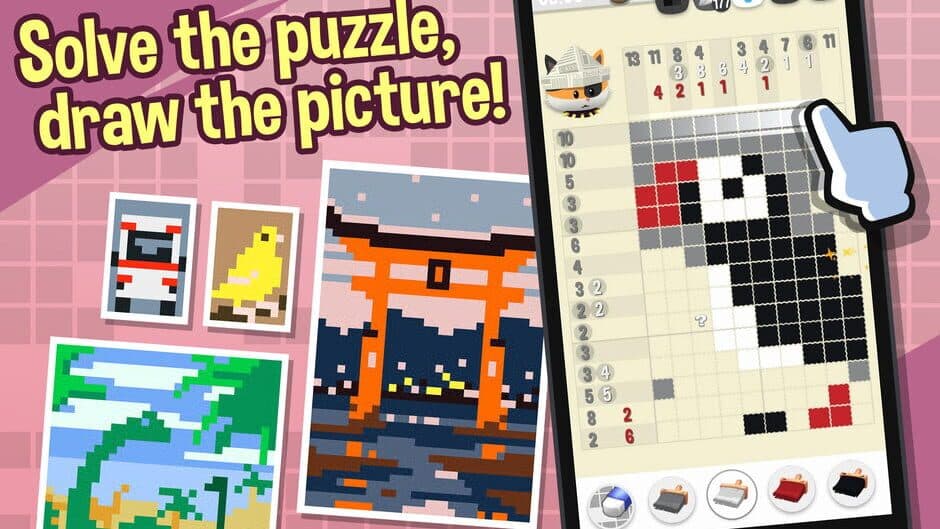Hungry Cat Picross screenshot
