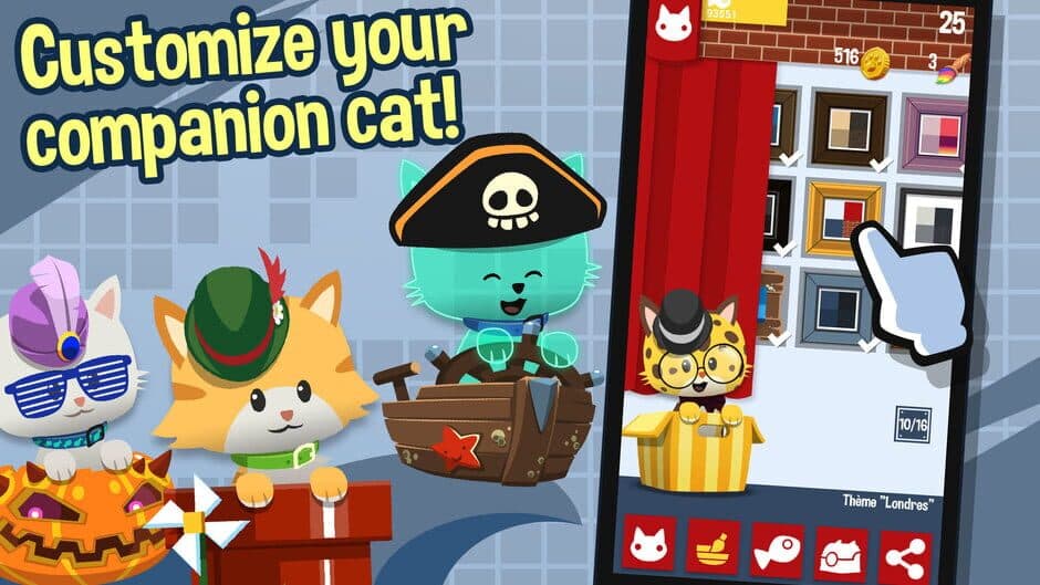 Hungry Cat Picross screenshot