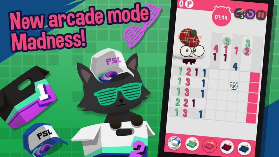 Hungry Cat Picross screenshot