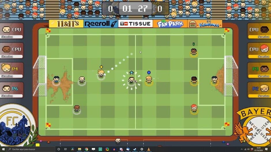 World Soccer Strikers '91 screenshot