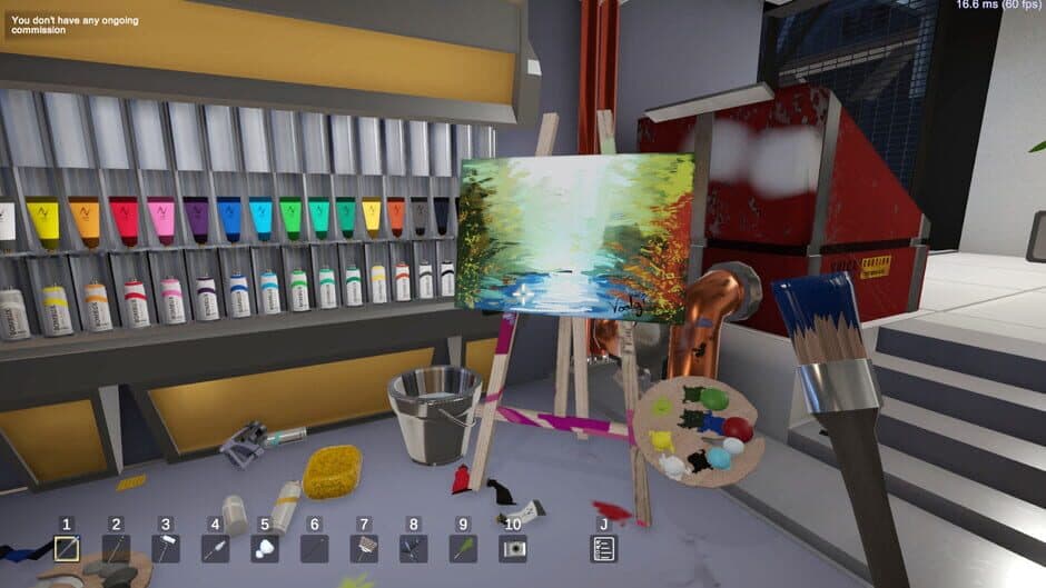 SuchArt: Genius Artist Simulator screenshot