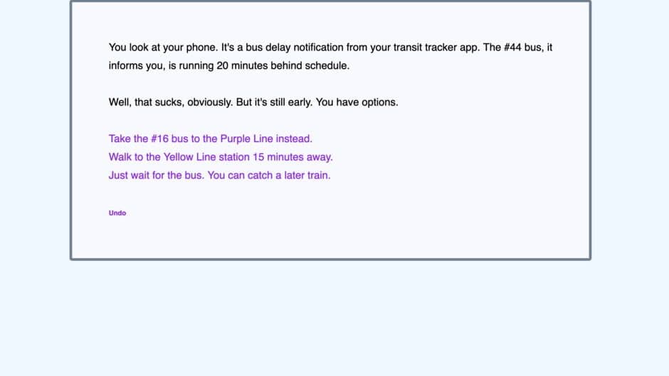 What the Bus? screenshot
