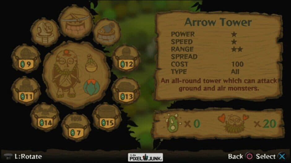 PixelJunk Monsters screenshot