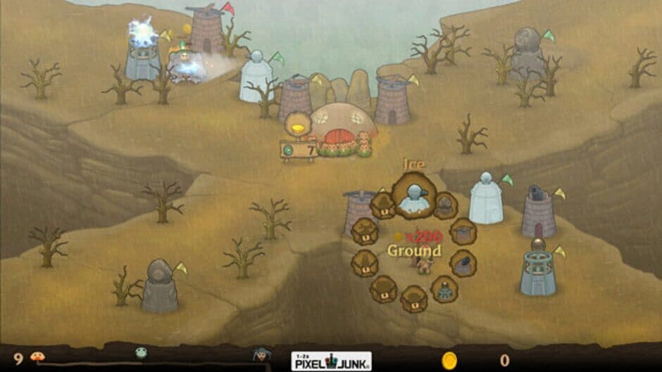 PixelJunk Monsters screenshot