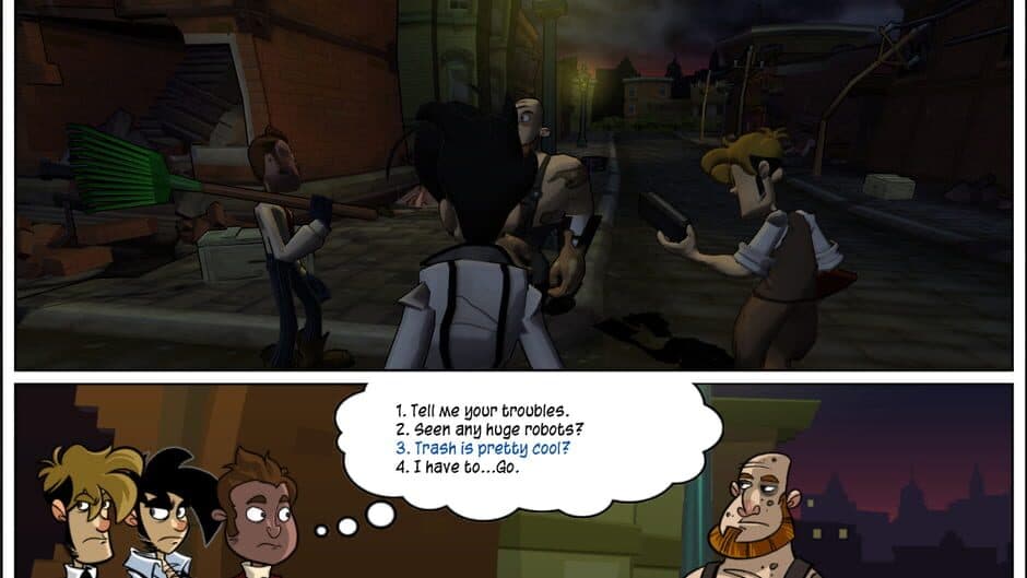 Penny Arcade Adventures: On the Rain-Slick Precipice of Darkness - Episode One screenshot