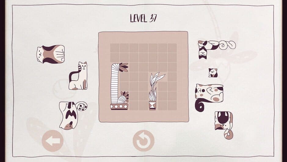 Cats Organized Neatly screenshot