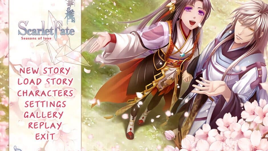 Shirahana no Ori: Hiiro no Kakera 4 - Shiki no Uta screenshot