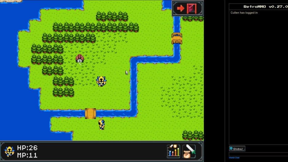 RetroMMO screenshot