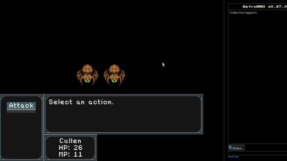 RetroMMO screenshot