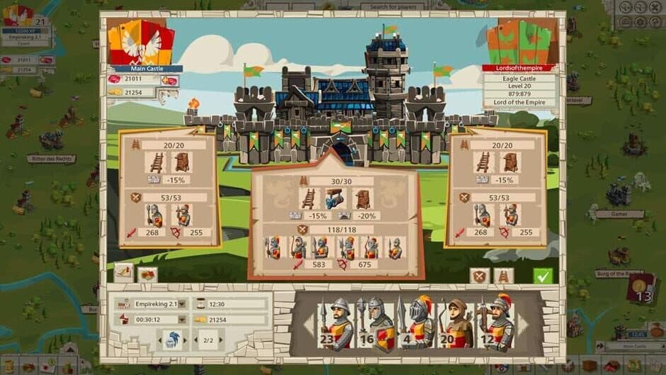 Goodgame Empire screenshot