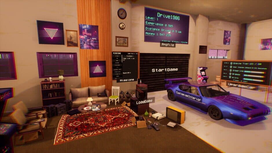 Sunset Drive 1986 screenshot