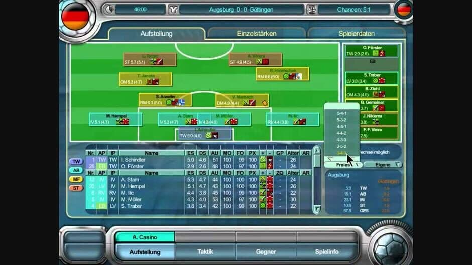 Anstoß 4 screenshot